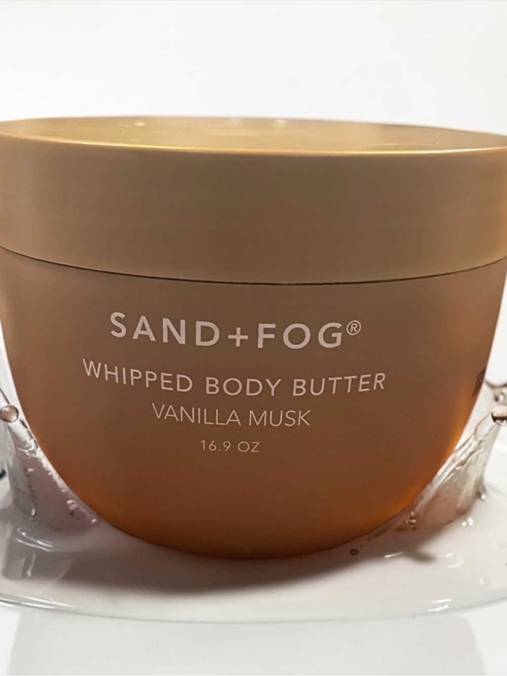SAND+FOG Vanilla Musk Whipped Body Butter 16.9oz
